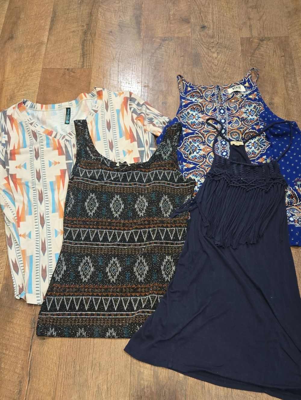 Aztec Western Boho Top Bundle